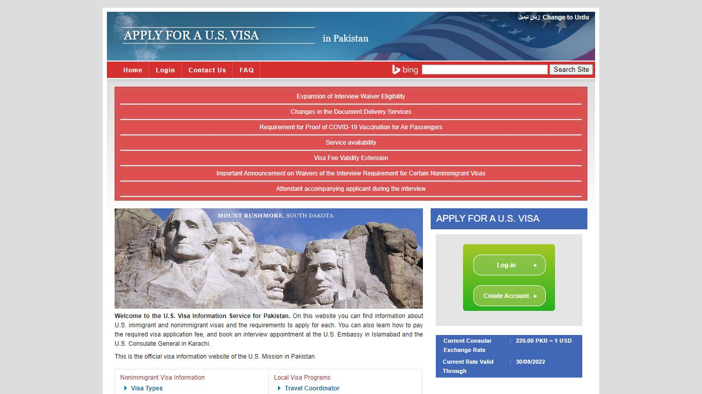 Apply for a U.S. Visa - USTravelDocs